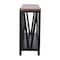 Flash Furniture 52 W, 14 L, 32 H, Engineered Wood, Black/Walnut ZG-034-BK-WAL-GG - alternate 8